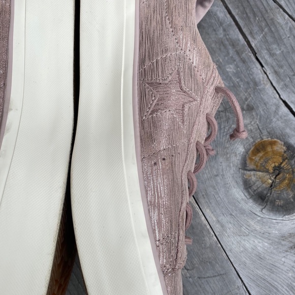 Converse one star pink metallic leather platforms - Picture 6 of 16
